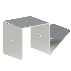 Spojka na hranol 80 x 80 mm, pozinkovaná oceľ Spojka na hranol 80 x 80 mm, pozinkovaná oceľ